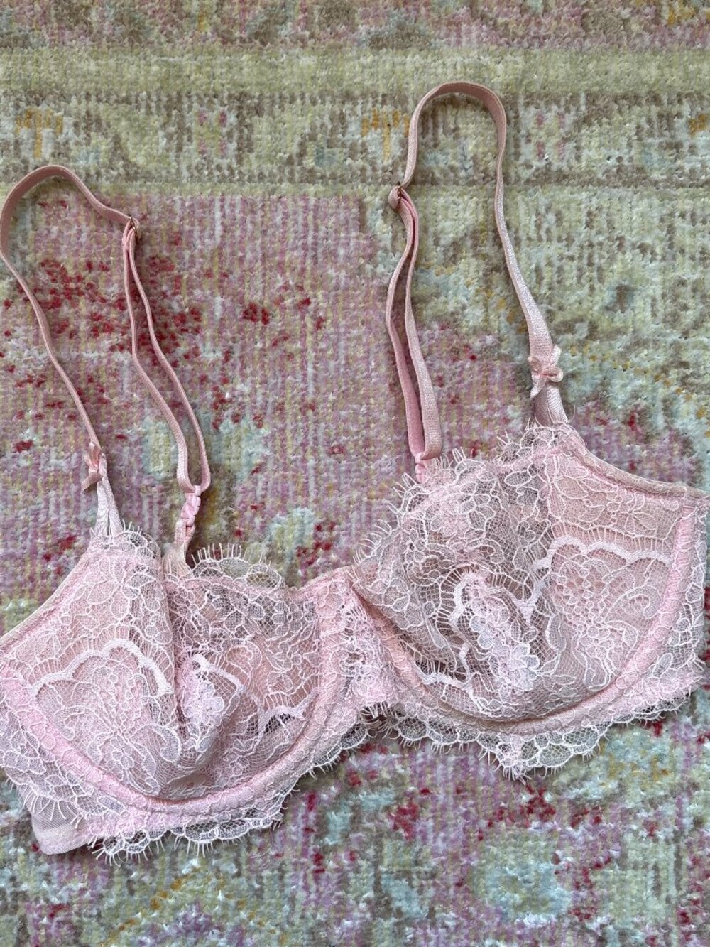 Victoria's Secret // lace balconette bra
